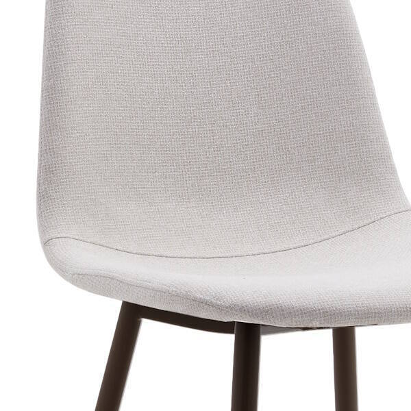 SILLA LIMA TELA BEIGE CLARO CAJA 4UDS