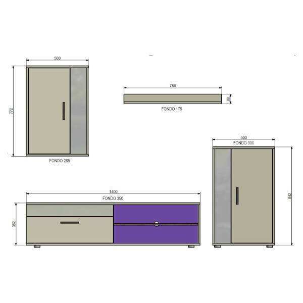 MUEBLE DE SALON OSLO
