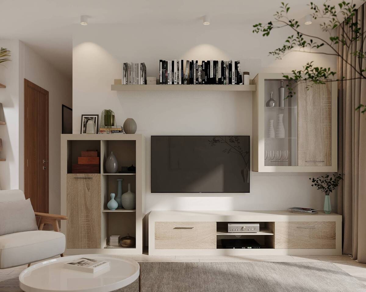 MUEBLE DE SALON EN ROBLE VALERIA