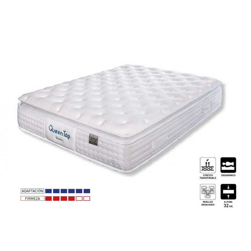 COLCHON MUELLES QUEEN TOP
