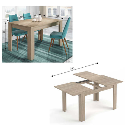 MESA DE COMEDOR EXTENSIBLE PROVENZA