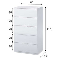 COMODA 5 CAJONES DALA