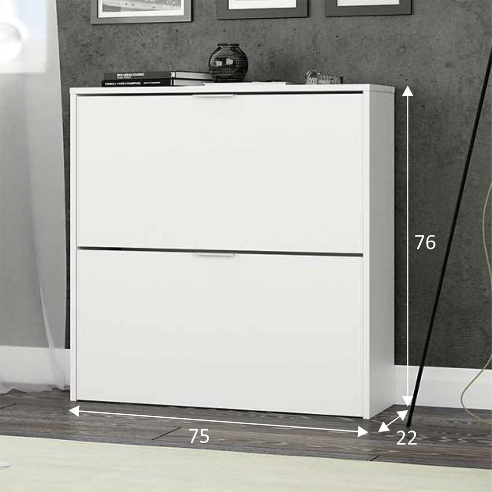 ZAPATERO 2 PUERTAS BLANCO OCASO