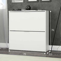ZAPATERO 2 PUERTAS BLANCO OCASO