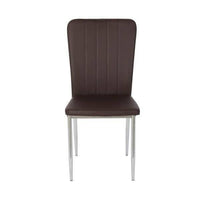 SILLA DE COMEDOR PILIPIEL CHOCO ALANA
