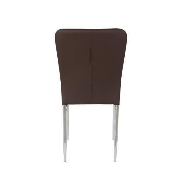SILLA DE COMEDOR PILIPIEL CHOCO ALANA