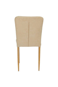 SILLAS DE COMEDOR SALMA TELA BEIGE  EN CAJAS DE 6 UDS