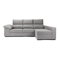 SOFA CHAISELONGUE 2,60cm LANZAROTE GRIS CLARO