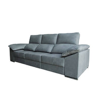 SOFA 3 PLAZAS CARRO DESLIZANTE 2,70cm AMARGO GRIS