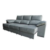 SOFA 3 PLAZAS CARRO DESLIZANTE 2,70cm AMARGO GRIS