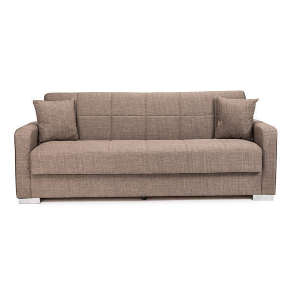 SOFA CAMA TERRA CON ALMACENAJE MARRON 220cm