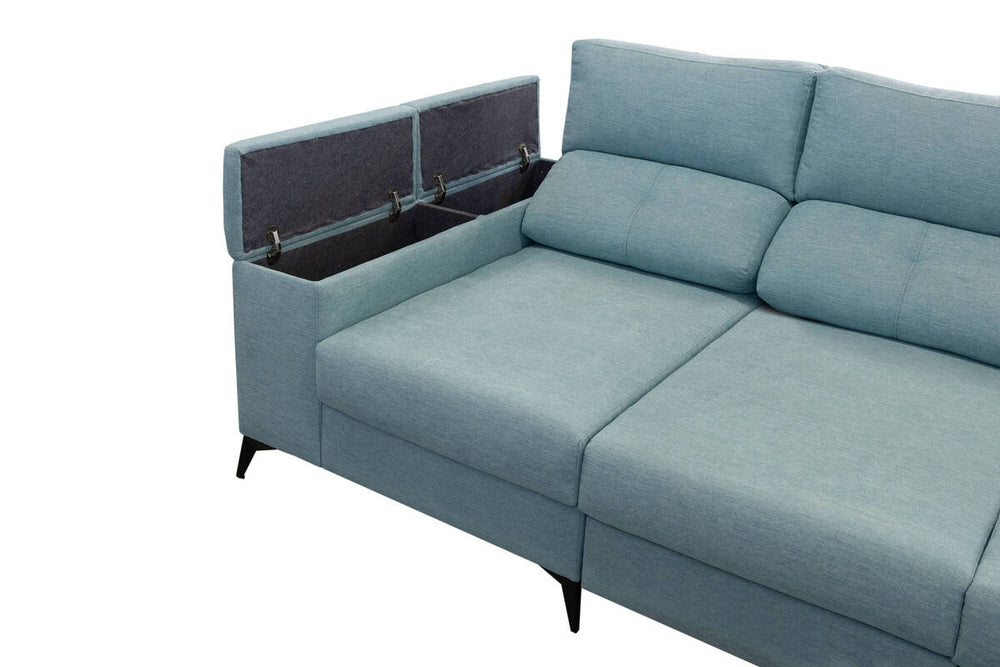 SOFA CHAISELONGUE CON CARRO 280CM ELOY