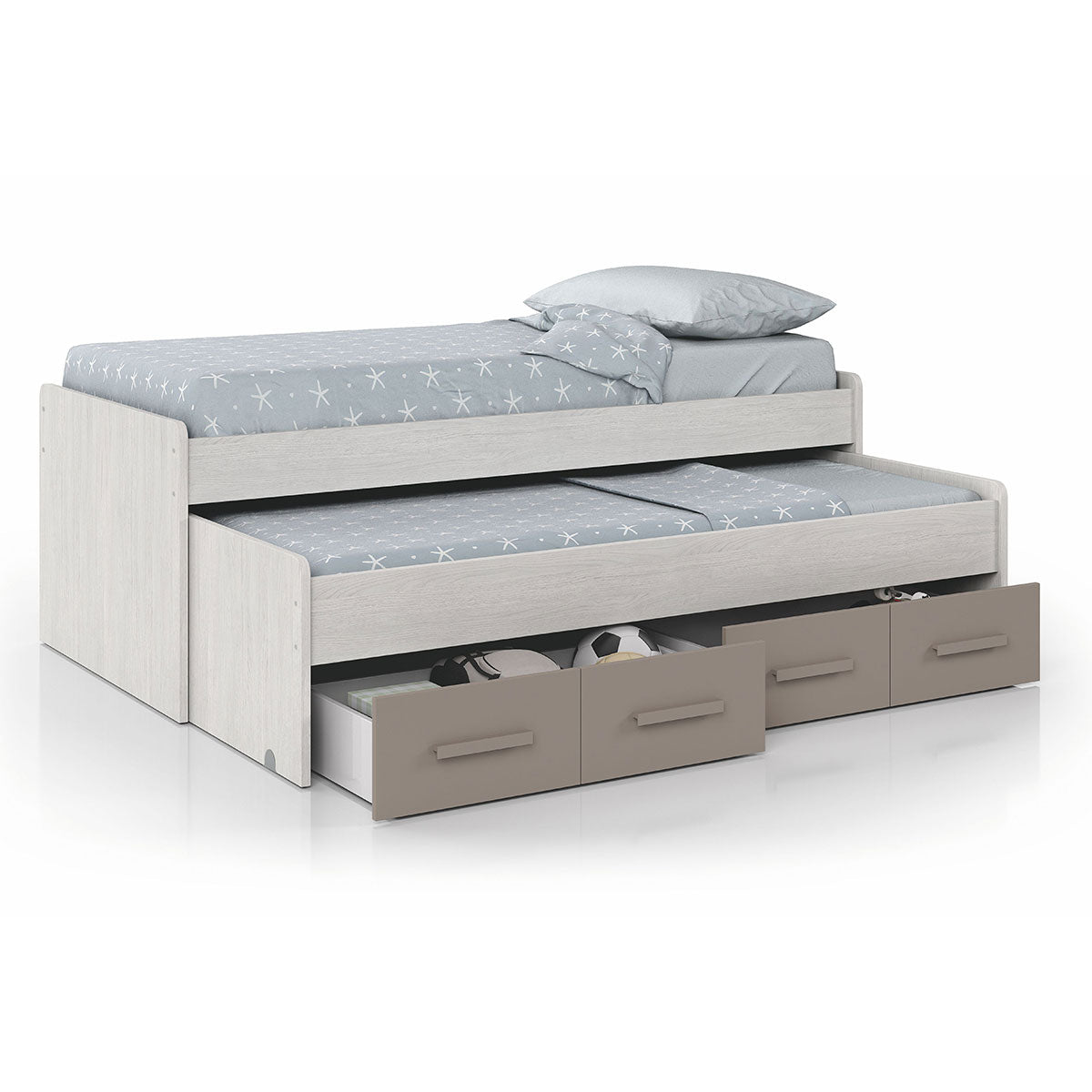 CAMA NIDO JUVENIL CON CAJONES ARES PLUS