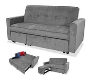 SOFA CAMA CON CHAISELONGUE 178CM MARLON GRIS