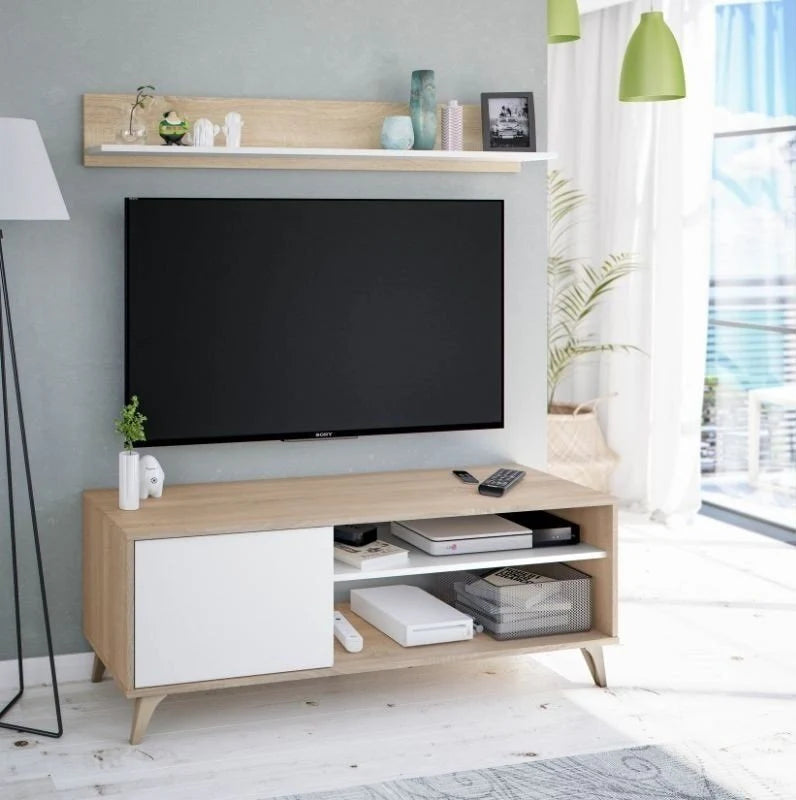 MUEBLETV CON ESTANTE
