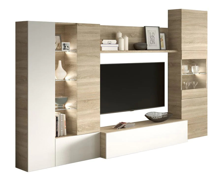 MUEBLE DE SALON CON LED