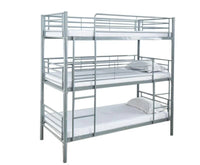 LITERA TRIPLE METALICA 90x190