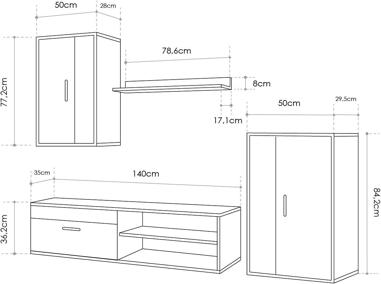 CUNJUNTO MUEBLE DE SALON BARATO