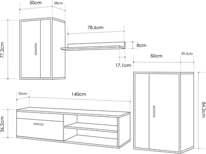 CUNJUNTO MUEBLE DE SALON BARATO