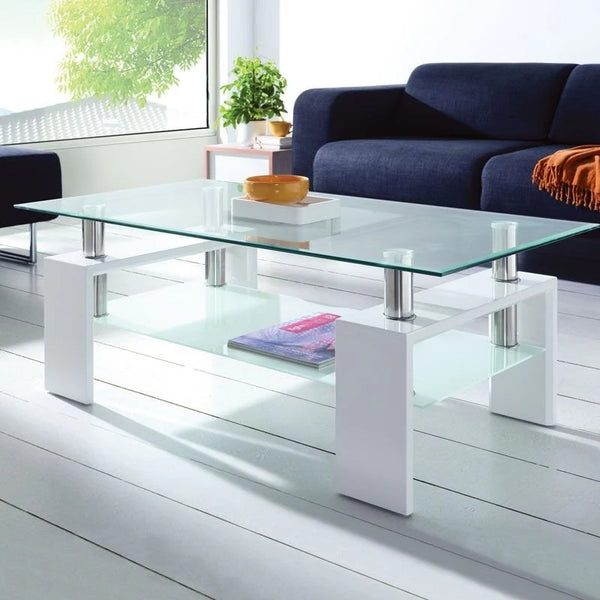 MESA DE CENTRO DE CRISTAL KARA