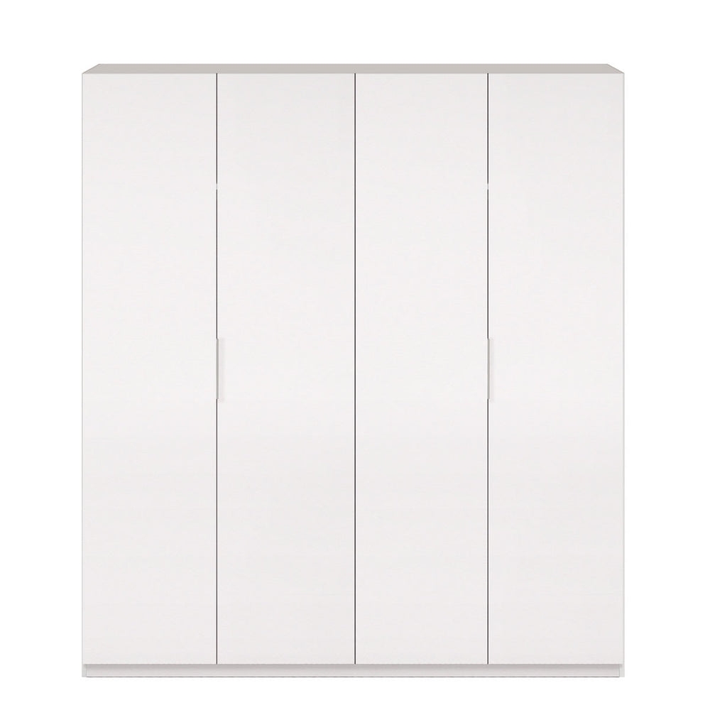 ARMARIO 4 PUERTAS BLANCO BRILLO