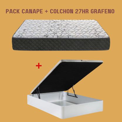PACK CANAPE Y COLCHON 27HR