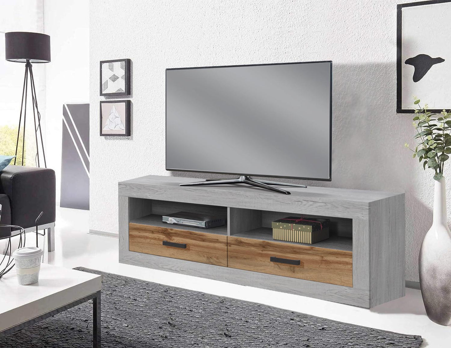 MUEBLE TV  2 Cajones 160x49cm