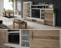 MUEBLE DE SALON MODERNO CON LED TIFON