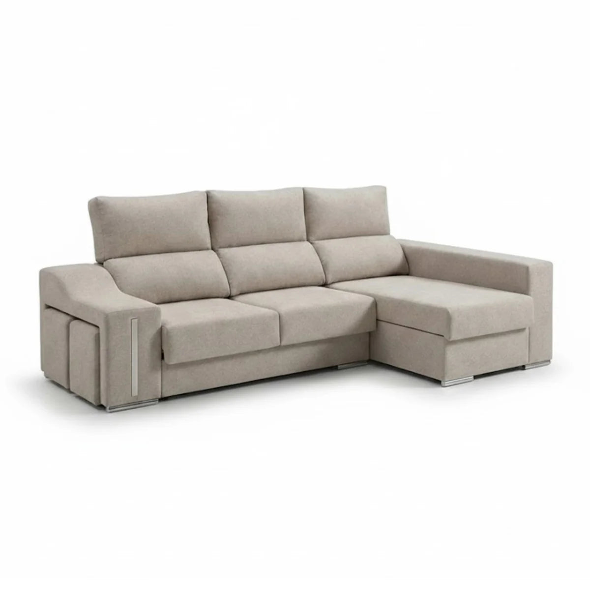 SOFA CHAISELONGUE 265cm CON ARCON