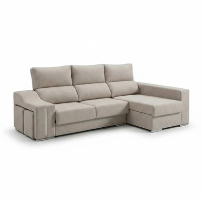 SOFA CHAISELONGUE 265cm CON ARCON