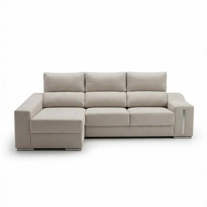 SOFA CHAISELONGUE 265cm CON ARCON