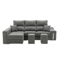 SOFA CHAISELONGUE 265cm CON ARCON AIDA