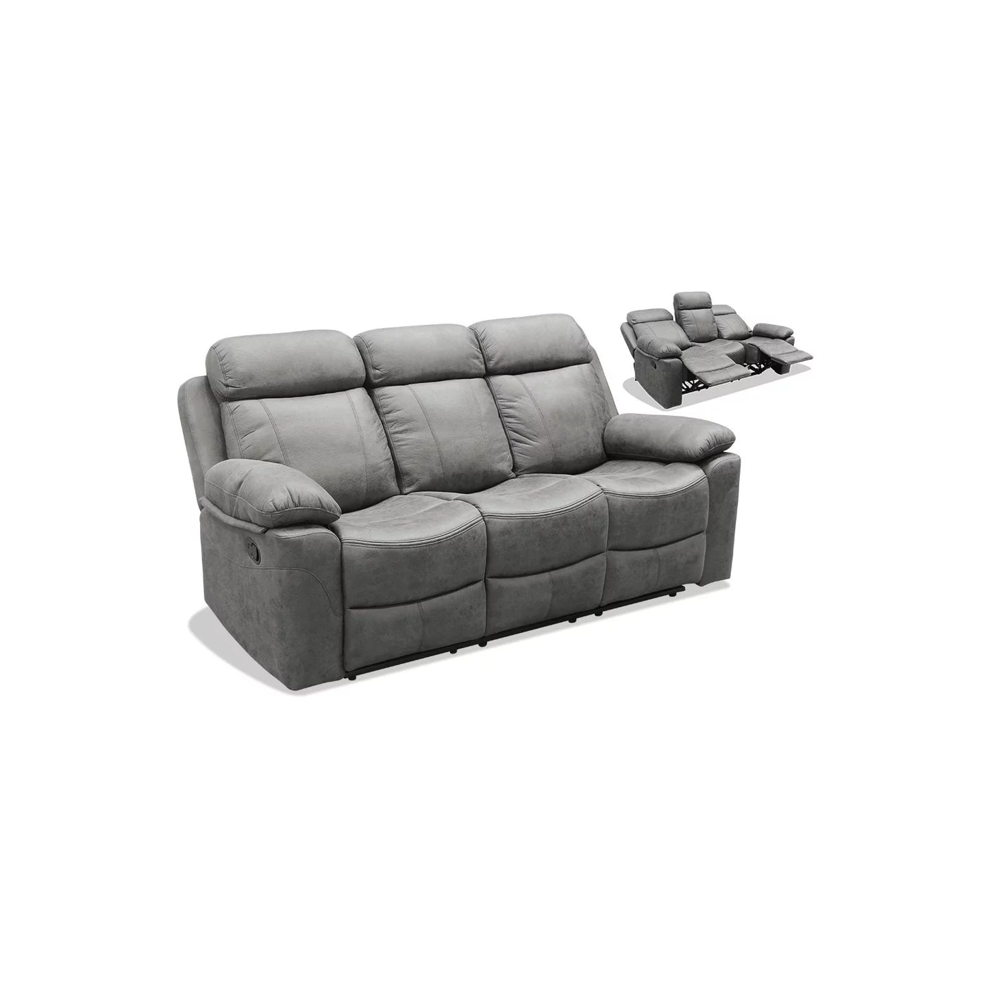 SOFA RELAX 3 PLAZAS  FIYI 200CM MODERNO