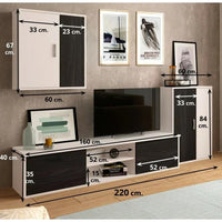 MUEBLE DE SALON CURVO