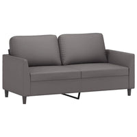 SOFA 2 PLAZAS DE CUERO SINTETICO ALTAMIRA
