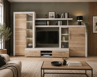 MUEBLE DE SALON MODERNO CON LED TIFON