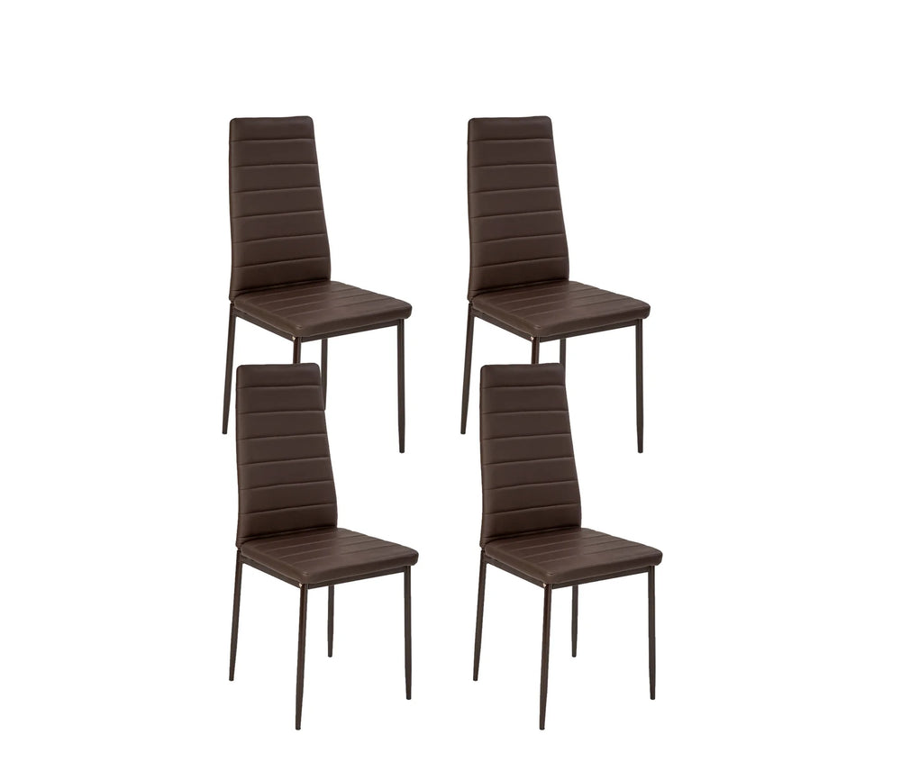 SILLAS DE COMEDOR EN POLIPIEL