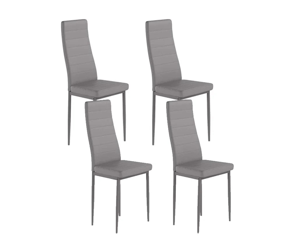 SILLAS DE COMEDOR EN POLIPIEL