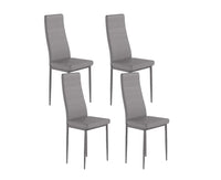 SILLAS DE COMEDOR EN POLIPIEL