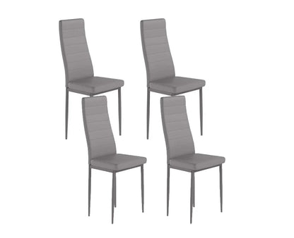 SILLAS DE COMEDOR EN POLIPIEL