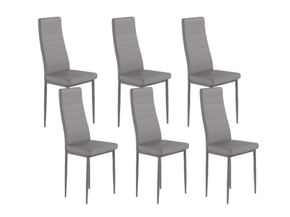 SILLAS DE COMEDOR EN POLIPIEL