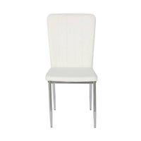 silla en color blanco polipiel