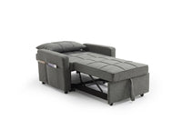 SOFÁ CAMA INDIVIDUAL MODERNO Y COMPACTO 90X90 CM | MÁXIMO CONFORT Y DISEÑO ELEGANTE PARA ESPACIOS PEQUEÑOS CAM