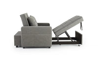 SOFÁ CAMA INDIVIDUAL MODERNO Y COMPACTO 90X90 CM | MÁXIMO CONFORT Y DISEÑO ELEGANTE PARA ESPACIOS PEQUEÑOS CAM