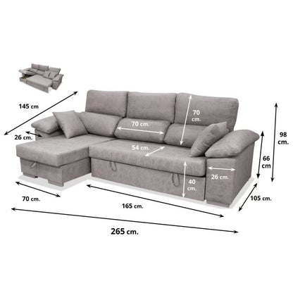 SOFA CAMA ANGELES 265cm