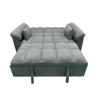 SOFA CAMA PEQUEÑO GRIS 160CM GIJON