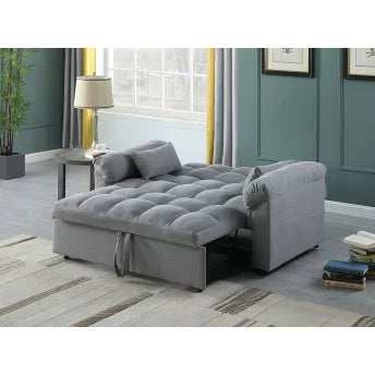 SOFA CAMA PEQUEÑO GRIS 160CM GIJON