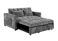 SOFA CAMA PEQUEÑO GRIS MONTANA 136CM