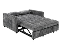 SOFA CAMA PEQUEÑO GRIS MONTANA 136CM