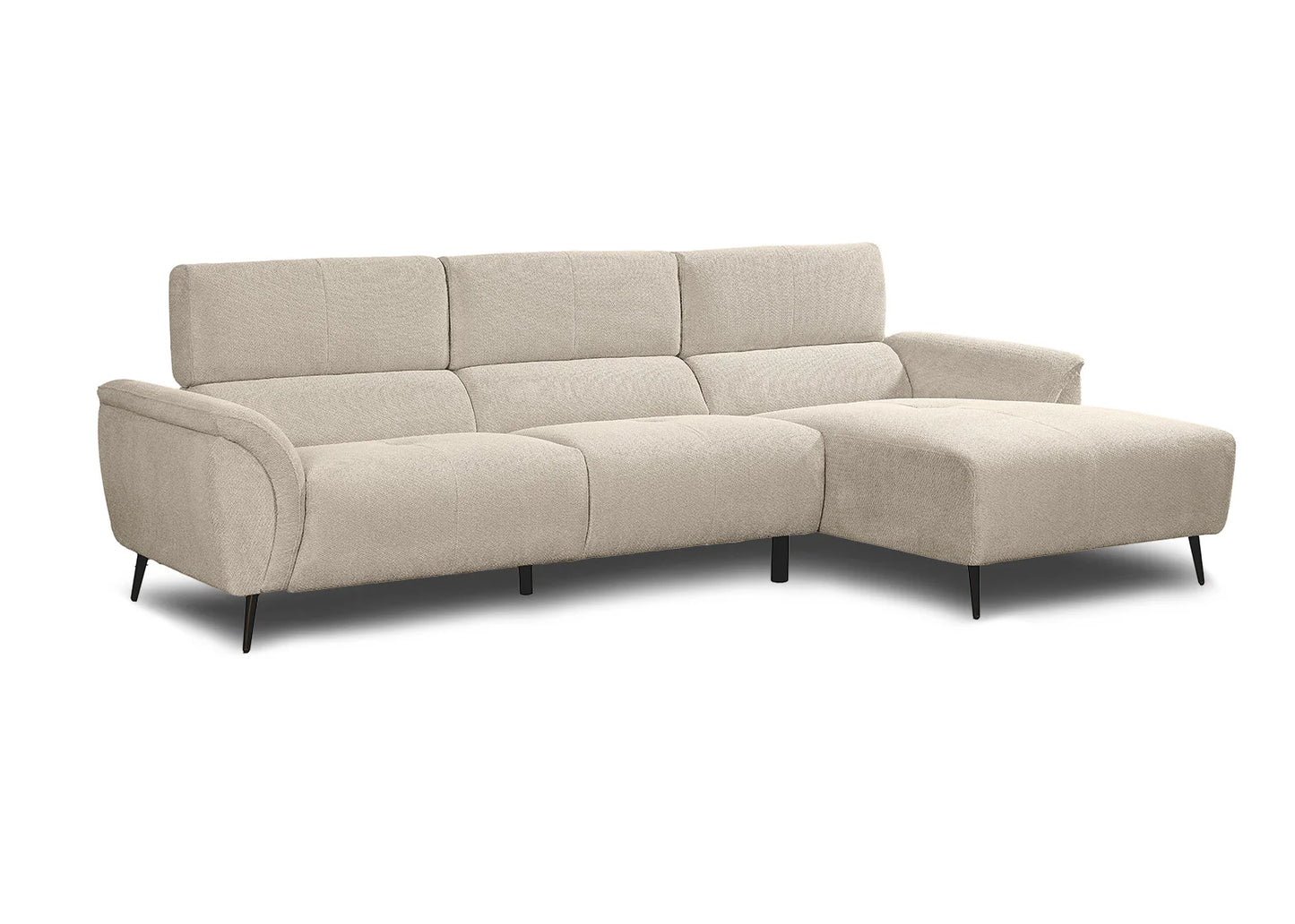 SOFA CHAISE LONGUE MAD 284 cm | Sofá Moderno y Acogedor para Casa